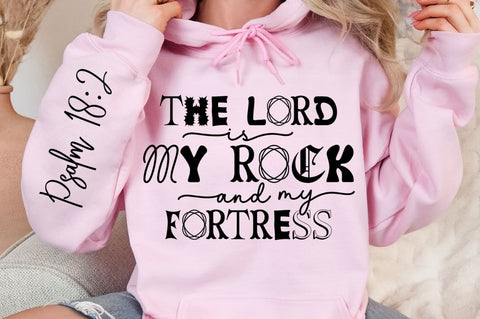 The Lord Is My Rock And My Fortress SVG Design SVG Regulrcrative 