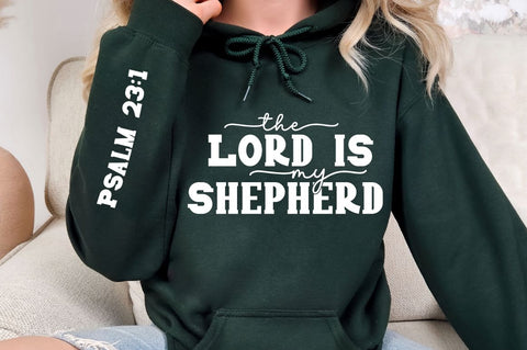 The Lord Is My Shepherd Sleeve SVG Design SVG Regulrcrative 