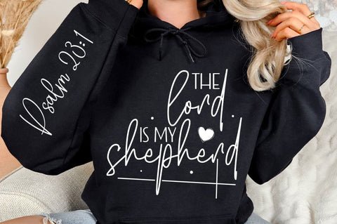 The Lord Is My Shepherd Sleeve SVG Design SVG Regulrcrative 