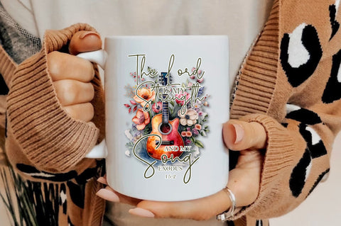 The Lord Is My Strength And My Song Exodus 15:2 Sublimation Sublimation Jagonath Roy 