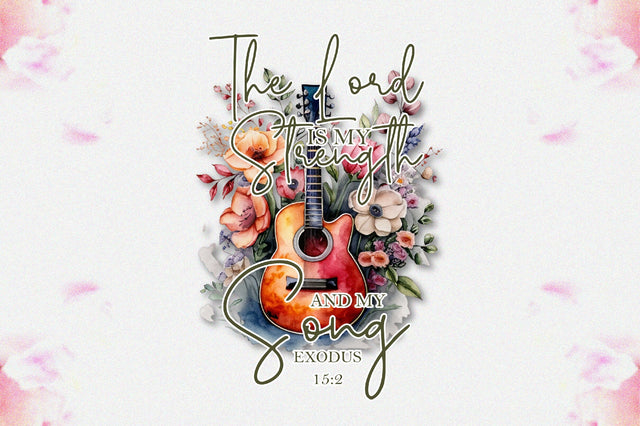 The Lord Is My Strength And My Song Exodus 15:2 Sublimation Sublimation Jagonath Roy 