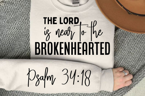 The Lord Is Near To Sleeve SVG Design SVG Regulrcrative 