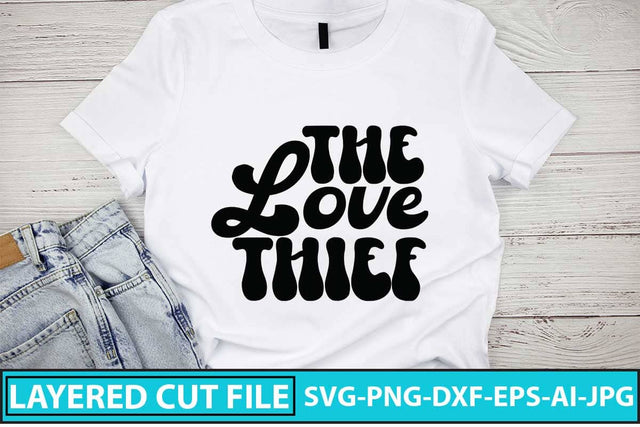 The Love Thief SVG Design SVG Syaman 