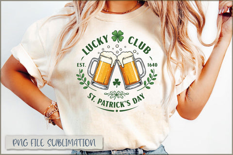 The Lucky Club est 1640 St Patrick's Day Sublimation Shetara Begum 