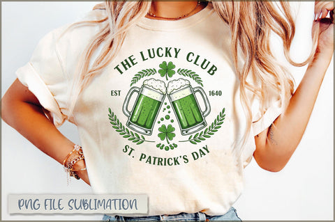 The Lucky Club est 1640 St Patrick's Day Sublimation Shetara Begum 