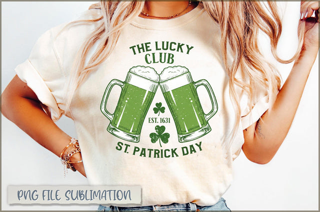 The Lucky Club St. Patrick Day Sublimation Sublimation Shetara Begum 