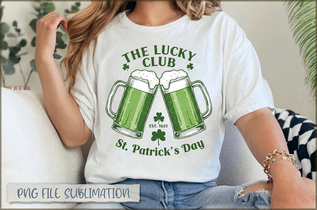 The Lucky Club St. Patrick Day Sublimation Sublimation Shetara Begum 