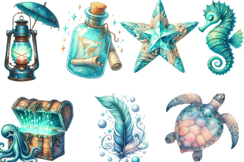 The Magical Ocean Sublimation Bundle Sublimation SVGista 