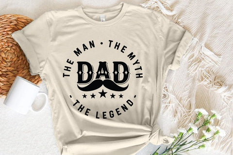 The Man The Myth Dad The Legend SVG Angelina750 