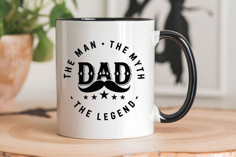 The Man The Myth Dad The Legend SVG Angelina750 