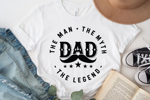 The Man The Myth Dad The Legend SVG Angelina750 