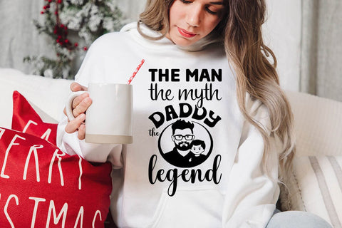 the man the myth daddy the legend SVG Angelina750 