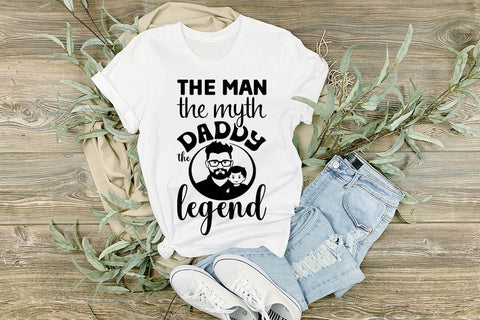 the man the myth daddy the legend SVG Angelina750 