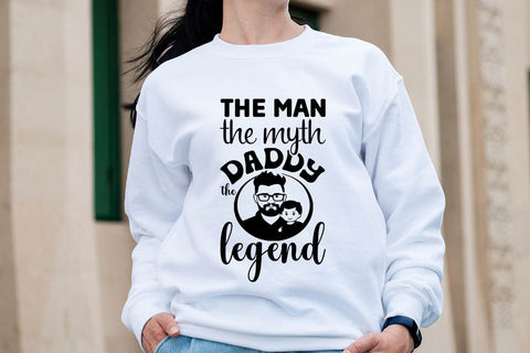 the man the myth daddy the legend SVG Angelina750 