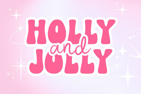 The Most Beautiful - Cute Duo Font Font Masyafi Studio 