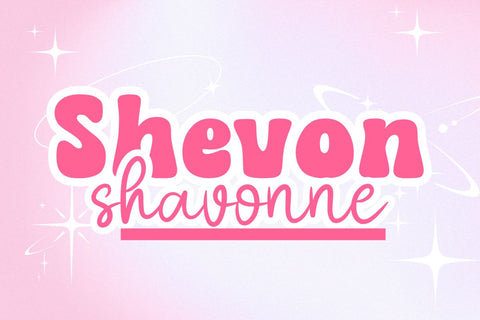 The Most Beautiful - Cute Duo Font Font Masyafi Studio 