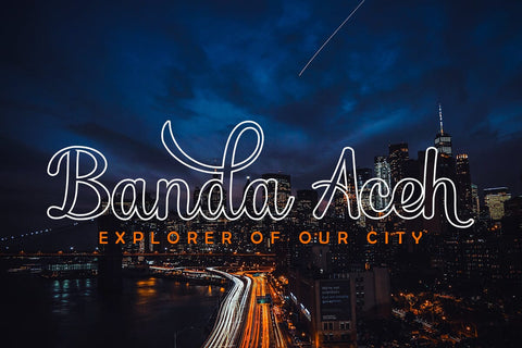 The NIghtfall Outline Font Muhajir 