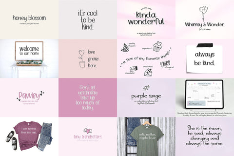 The Note Taking Font Bundle Font Beck McCormick 