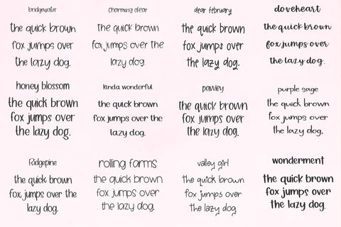 The Note Taking Font Bundle Font Beck McCormick 