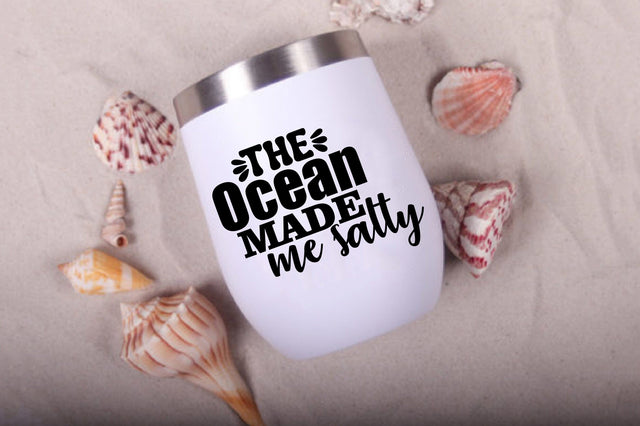 The Ocean Made Me Salty SVG orpitasn 