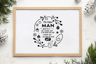The perfect man quiet hes sweet and if he gives you any trouble you can bite his head off SVG Angelina750 