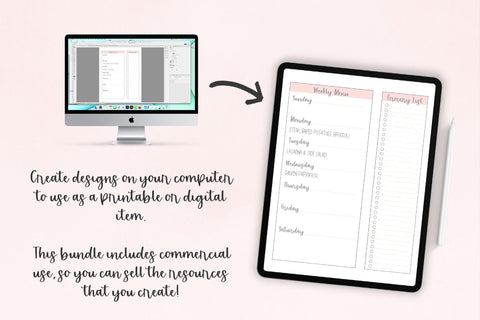 The Planner Font Bundle Volume 2 Font Beck McCormick 