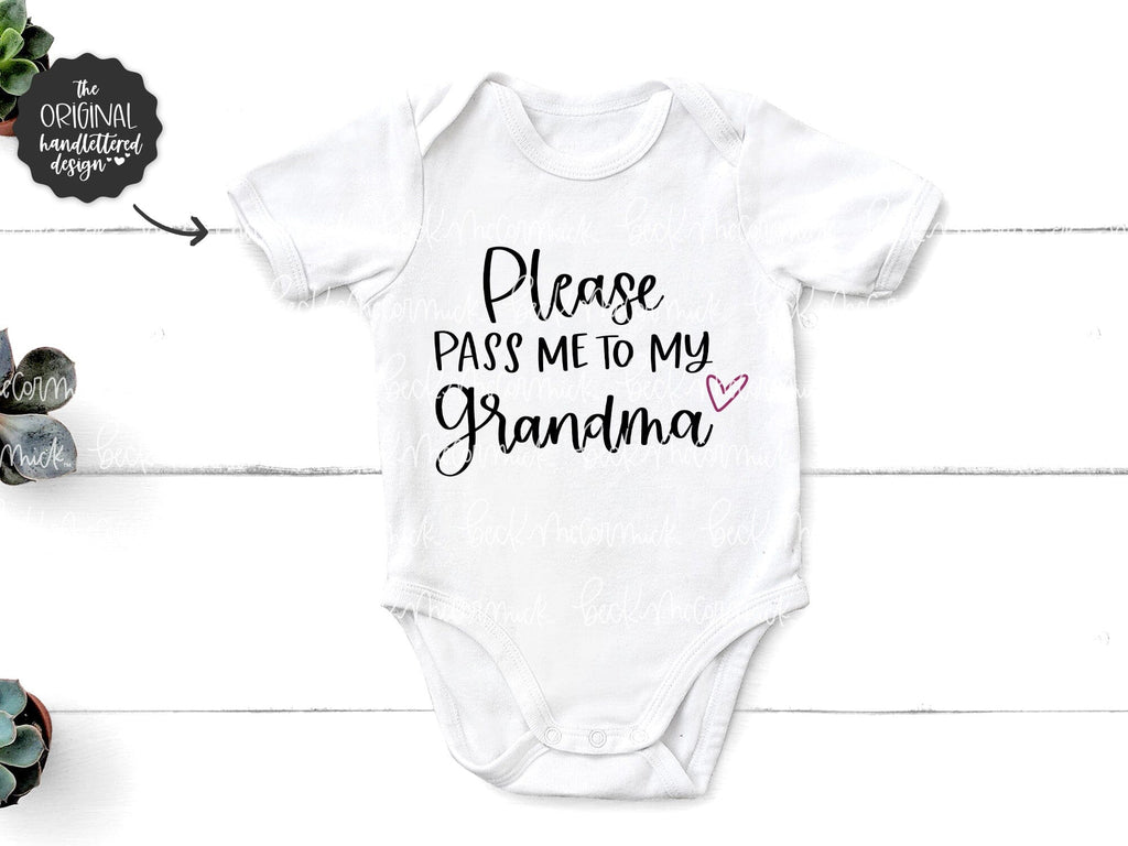 The Please Pass Me to My ... Family SVG Bundle - So Fontsy
