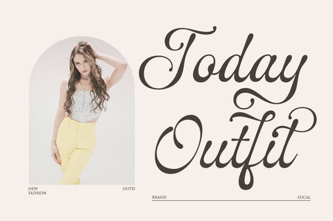 The Retrolica Script Font Zane Studio55 