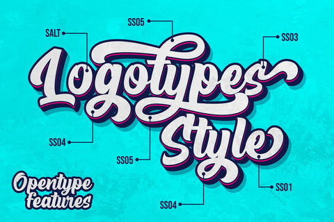 The Rughton - Strong Bold Script Font Mozzatype 