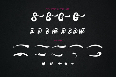 The Sanders Girls - a cute script font Font Mozzatype 