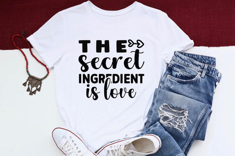 The secret ingredient is love SVG Angelina750 