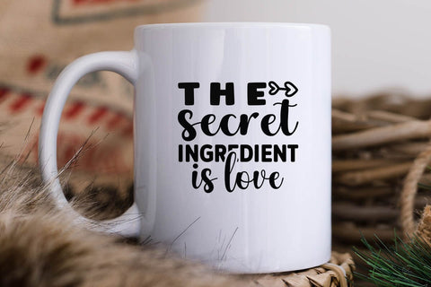 The secret ingredient is love SVG Angelina750 