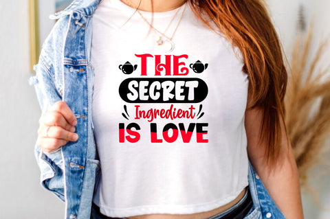The secret ingredient is love Svg Design SVG Regulrcrative 