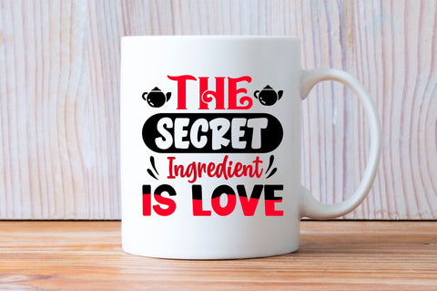 The secret ingredient is love Svg Design SVG Regulrcrative 