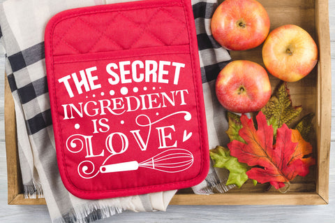 The secret ingredient is love Svg Design SVG Regulrcrative 