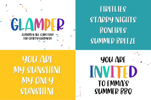 The Smooth Crafting Font Bundle Font Beck McCormick 
