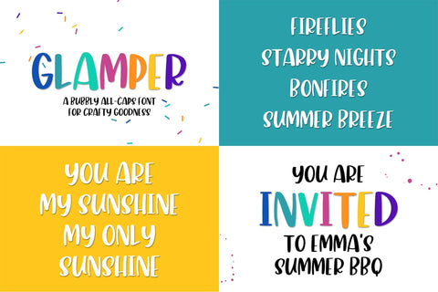 The Smooth Cutting Crafty Font Bundle Font Beck McCormick 