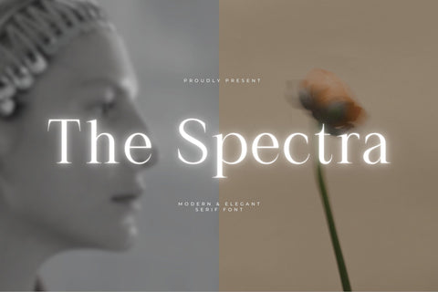 The Spectra - Modern & Elegant Serif Font Font studioalmeera 