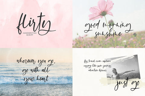 The Spring Font Bundle Font Beck McCormick 