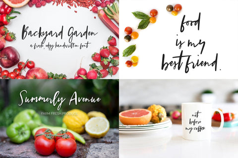 The Spring Font Bundle Font Beck McCormick 