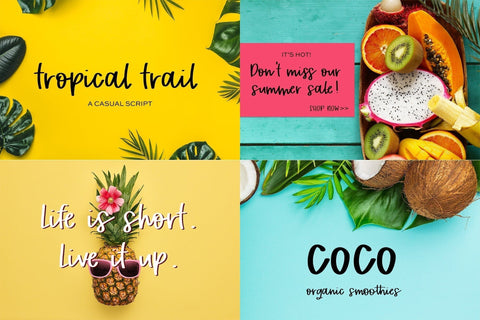 The Spring Font Bundle Font Beck McCormick 