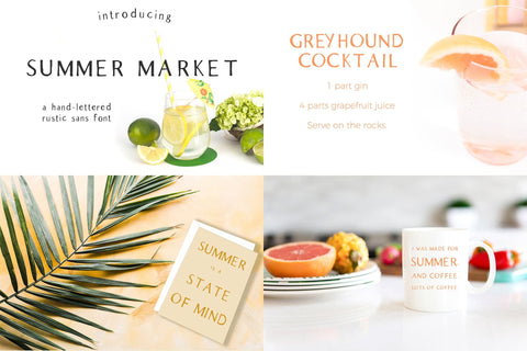 The Summer Font Bundle Font Beck McCormick 