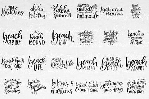 The Summer SVG Bundle SVG Beck McCormick 