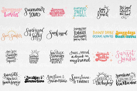 The Summer SVG Bundle SVG Beck McCormick 