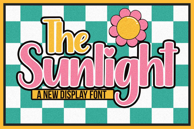 The Sunlight Display Font Studio Natural Ink 
