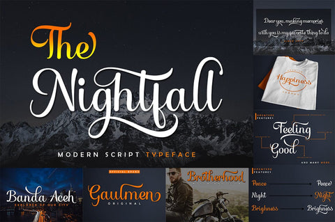 The Super Font Collection Bundle Font Muhajir 