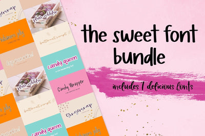 The Sweet Font Bundle Font Beck McCormick 