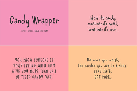 The Sweet Font Bundle Font Beck McCormick 