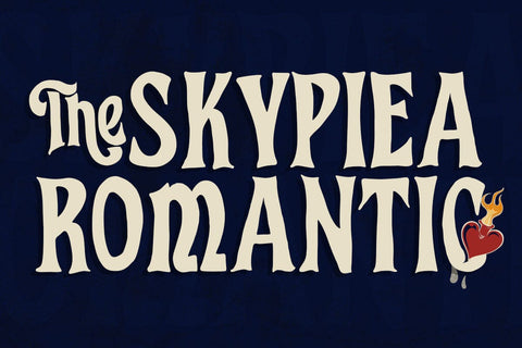 The Tragic Romantic Font Youngtype 