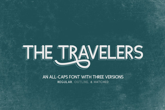 The Travelers Sans Font Trio Font Beck McCormick 